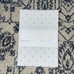 3 Stitched Notebooks 🎀 Sugar Paper Essentials 🎀 White Polka Dots Blush Rose